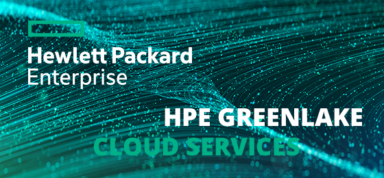 HPE GREENLAKE CLOUD SERVICES